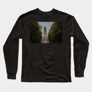 Courthouse in the Texas sunset Long Sleeve T-Shirt